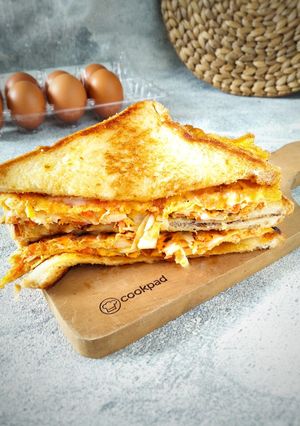 Foto resep Sandwich korea