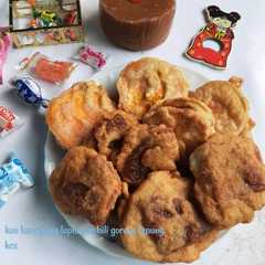 A picture of Kue Keranjang Lapis Gembili Goreng Tepung.