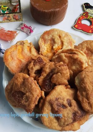 Foto resep Kue Keranjang Lapis Gembili Goreng Tepung