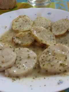 Una foto de Merluza en salsa verde