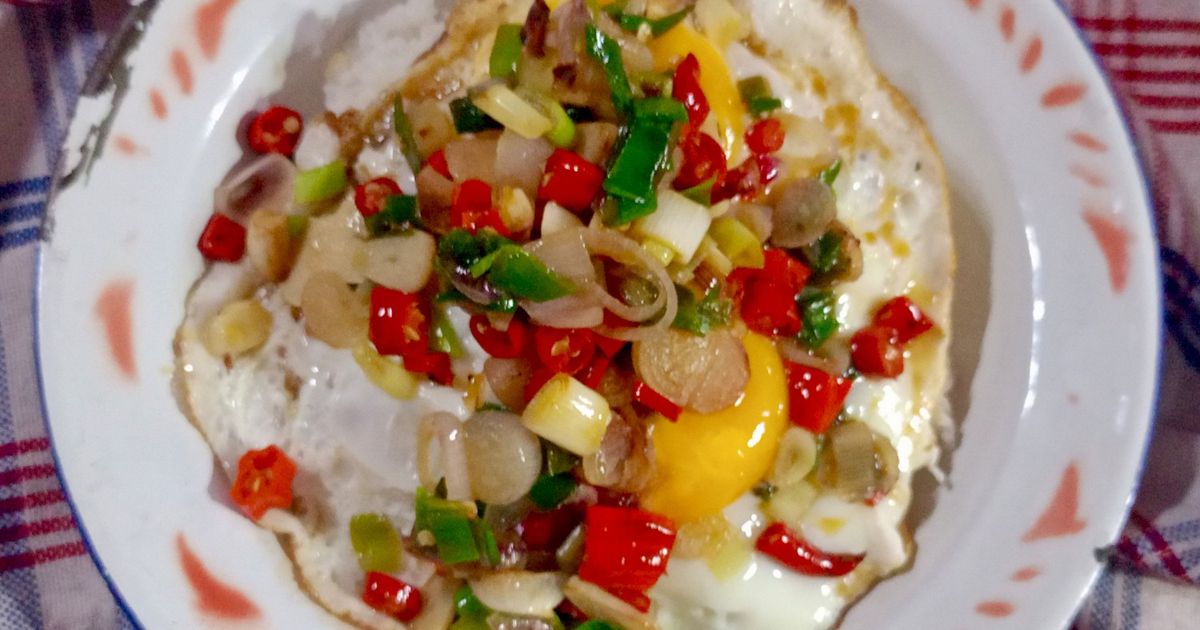Telur Ceplok Cabe Bawang