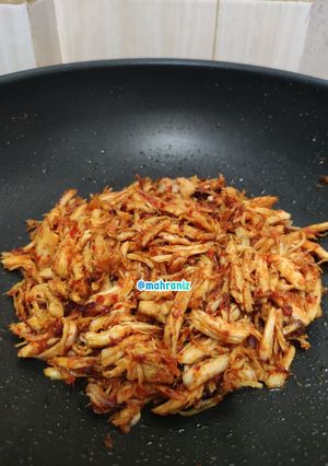 Foto resep Ayam suwir balado simple