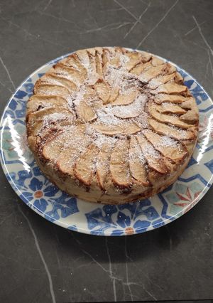 Foto di Torta di mele con farina di riso