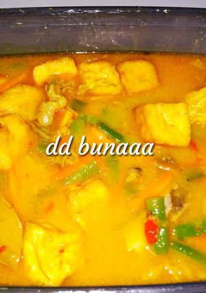 Foto resep Lontong Sayur | Gulai Daging sapi Tahu