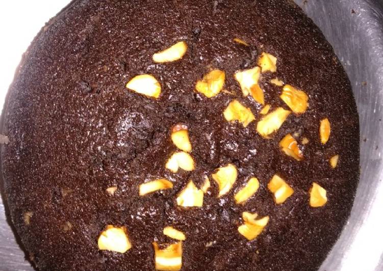 Step-by-Step Guide to Make Super Quick Homemade Choco Oero cashew cake