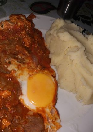 Una foto de Bifes a la "Portuguesa"