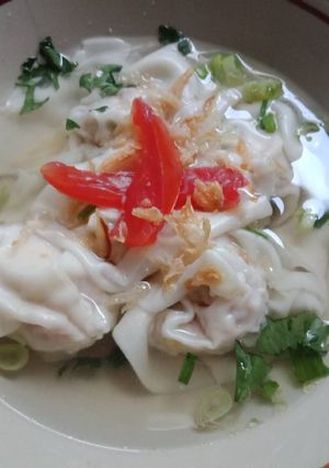 Foto resep Wonton Soup / Sup Lumpia