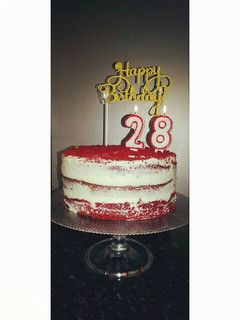 Una foto de Tarta red velvet