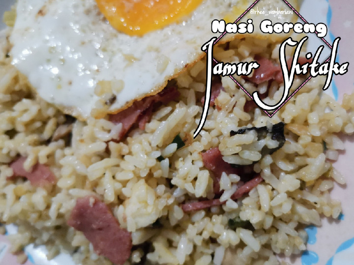 Resep Nasi Goreng Mentega Jamur Shitake yang Enak Banget
