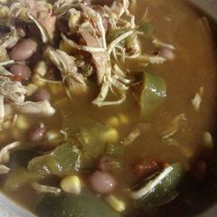 Scraps Chicken Chili A picture of Scraps Chicken Chili.