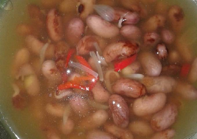 Sayur asem kacang merah