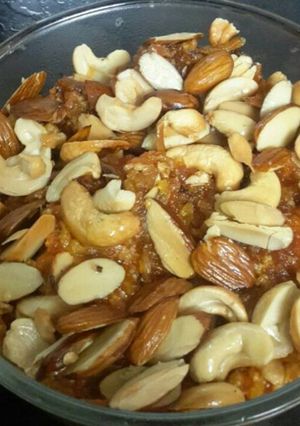 A picture of Gajar ka halwa.