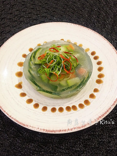 蔬菜水晶凍(雞腳高湯) 的食譜成品照片