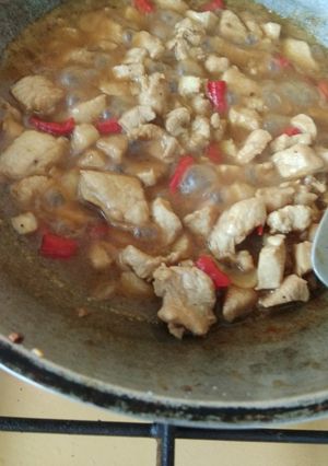 Foto resep Ayam Cah Cabai