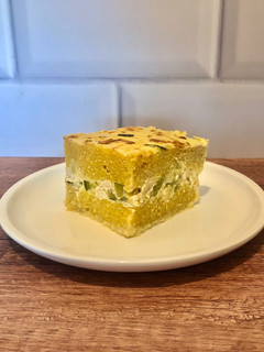 Una foto de Torta salada de polenta