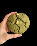 Galletas de matcha con chocolate blanco