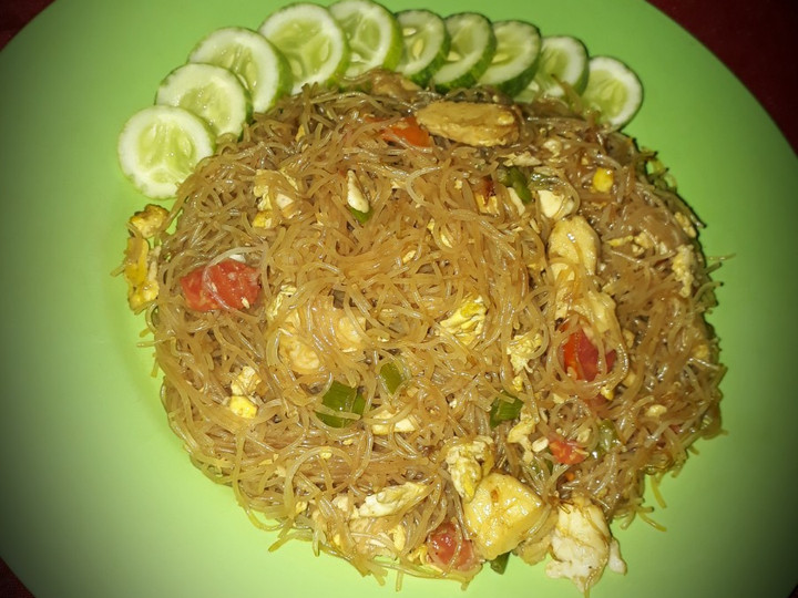 Ini dia! Resep membuat Bihun Goreng Sederhana  nagih banget