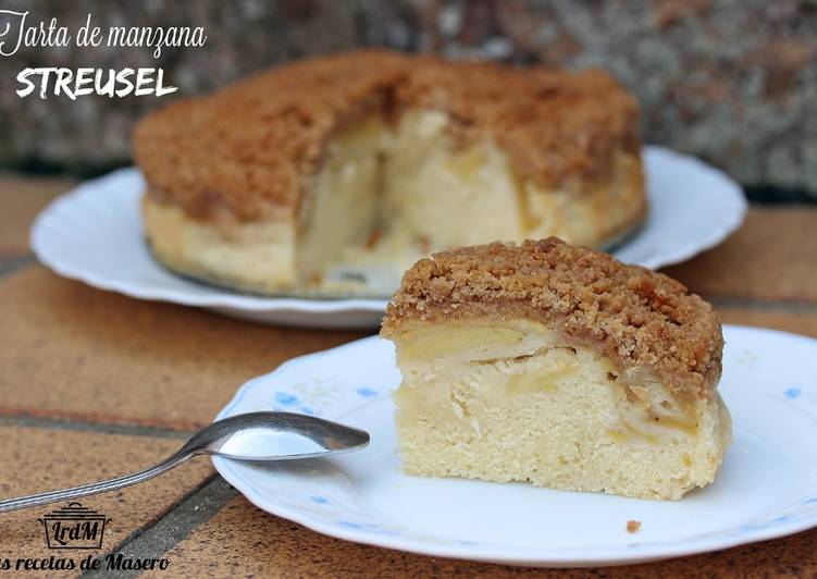Tarta de manzana Streusel