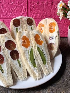 Foto resep Fruit Sando (sandwich buah ala Jepang)
