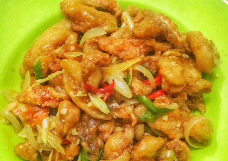 Langkah Mudah untuk memasak Kakap asam manis Lezat