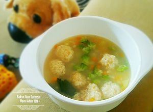 Foto resep [MPASI 10M+] Bakso Ikan Oatmeal