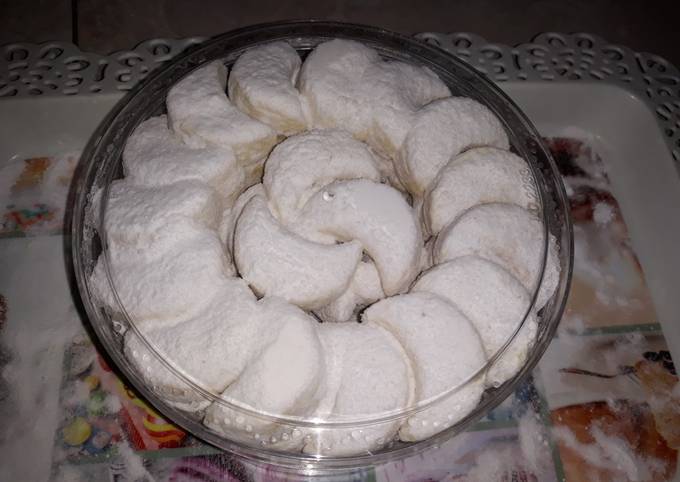 Kue putri salju teflon,NO OVEN,NO MIXER nyess di mulut