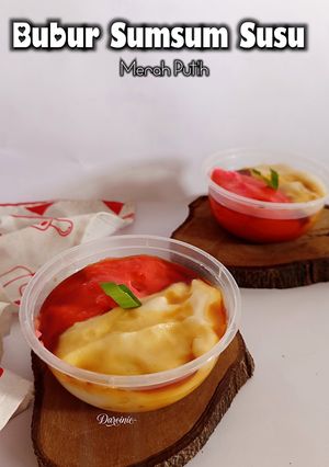 Foto resep Bubur Sumsum Susu Merah Putih