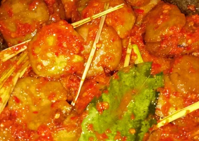 Jengkol balado geprek