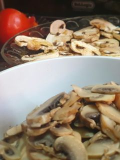 عکسی از دستور بلانچ کردن قارچ