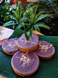 Foto resep Kue lumpur ubi ungu