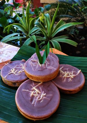 Foto resep Kue lumpur ubi ungu