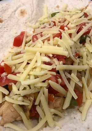 A picture of Easy chicken fajitas 🌮.