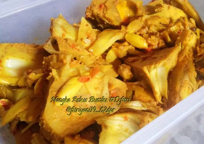 Standar Resep memasak 🍲 Nangka Rebus Bumbu #Dapur Fitri 🍲 dijamin nikmat