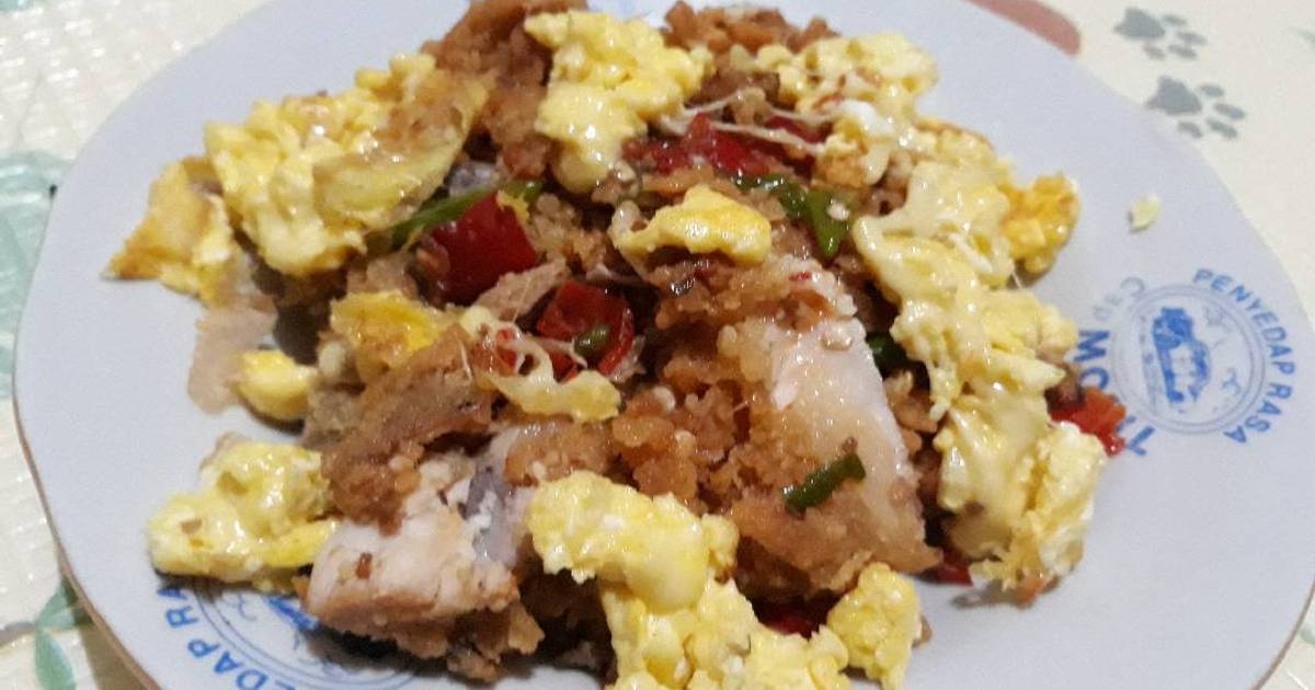  Resep  Ayam geprek telor  mozarella  oleh nelly Cookpad