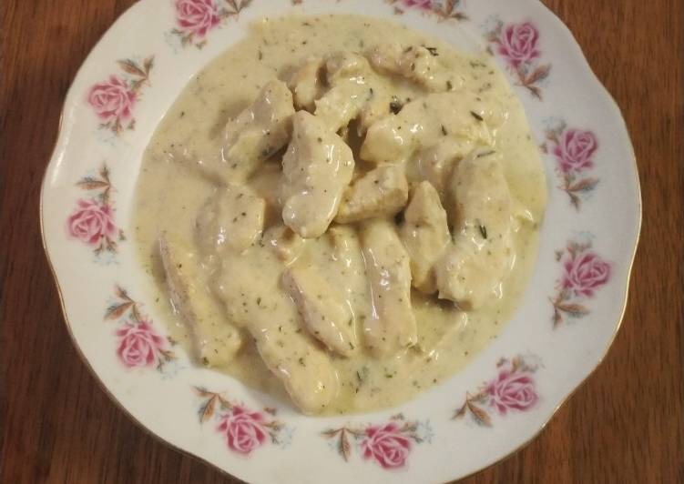 Cheesy Garlic Chicken