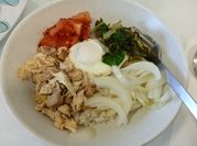 Una foto de pollo coreano