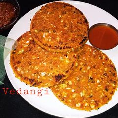 Cabbage & Carrot Paratha A picture of Cabbage & Carrot Paratha.