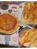 Pizza and Calzones with the Same Dough (recipe from a food blogger)