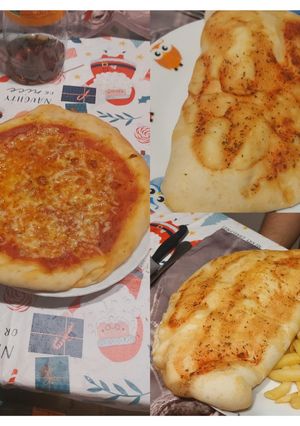 Foto di Pizza e calzoni con lo stesso impasto (ricetta presa da un food blogger)