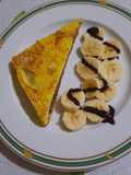French toast con nutella