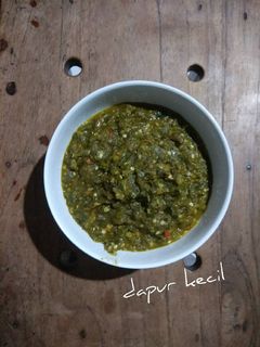 Foto resep Sambal cabe hijau