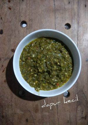 Foto resep Sambal cabe hijau