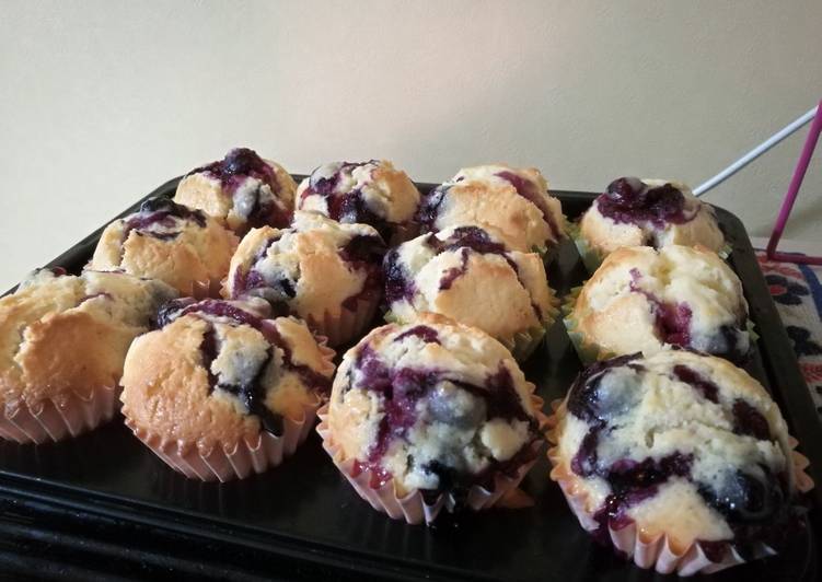 Blueberry muffins