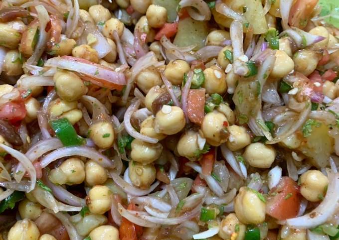 Recipe of Eric Ripert My style of chana chaat