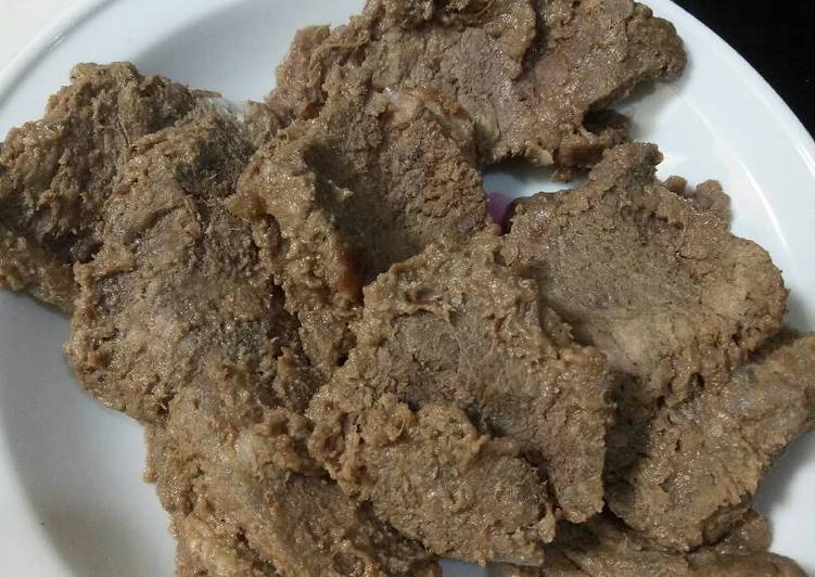 Resep Dendeng daging sapi (dendeng lambok) Anti Gagal