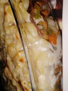 صورة لوصفة معكرونه لحم مفروم 🤤🤤
