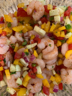A picture of Shrimp Salad.