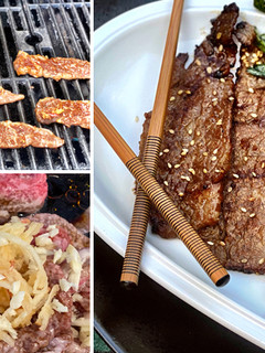 A picture of Sizzling Miyazakigyu Wagyu Beef.
