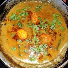 A picture of Simple Egg curry.