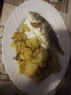 Una foto de Dorada al horno